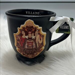 {BNWT} RAE DUNN Black Villains Disney Large Mug. Ideal for Collectors.